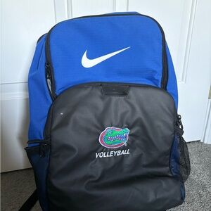 Nike Florida Volleyball Blue and Black Athletic Backpack